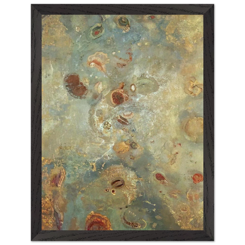 UNDERWATER VISION 1910 by Odilon Redon — Framed art print at Zephyeer