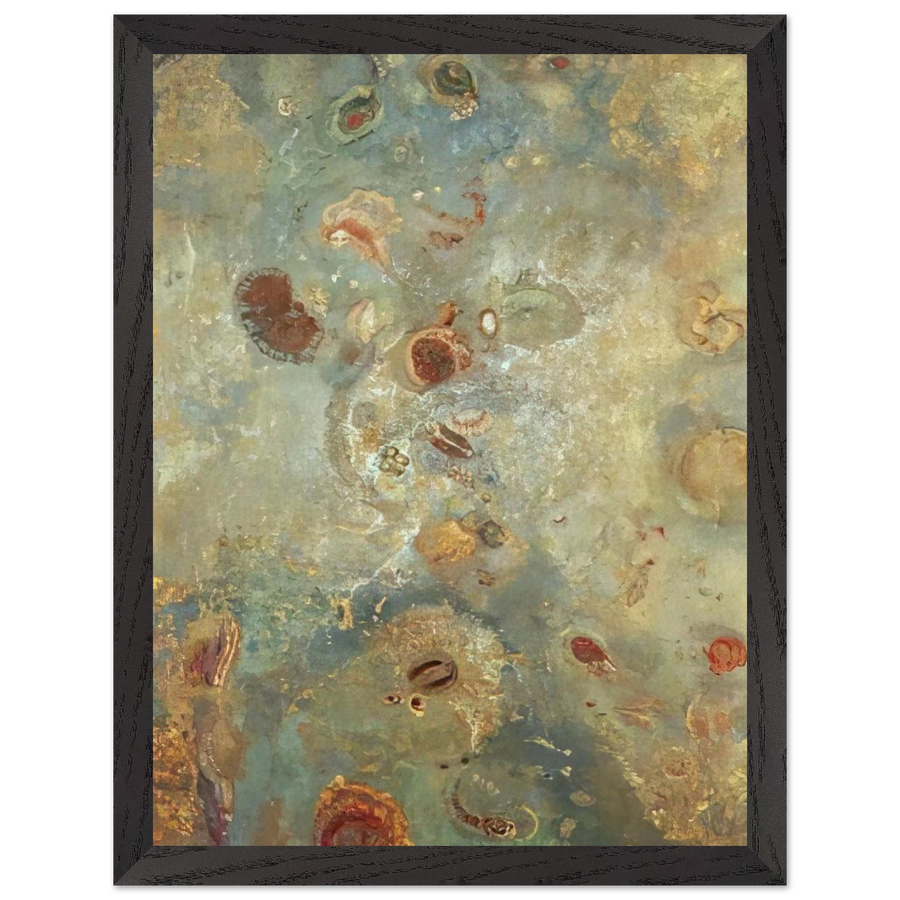 UNDERWATER VISION 1910 by Odilon Redon — Framed art print at Zephyeer