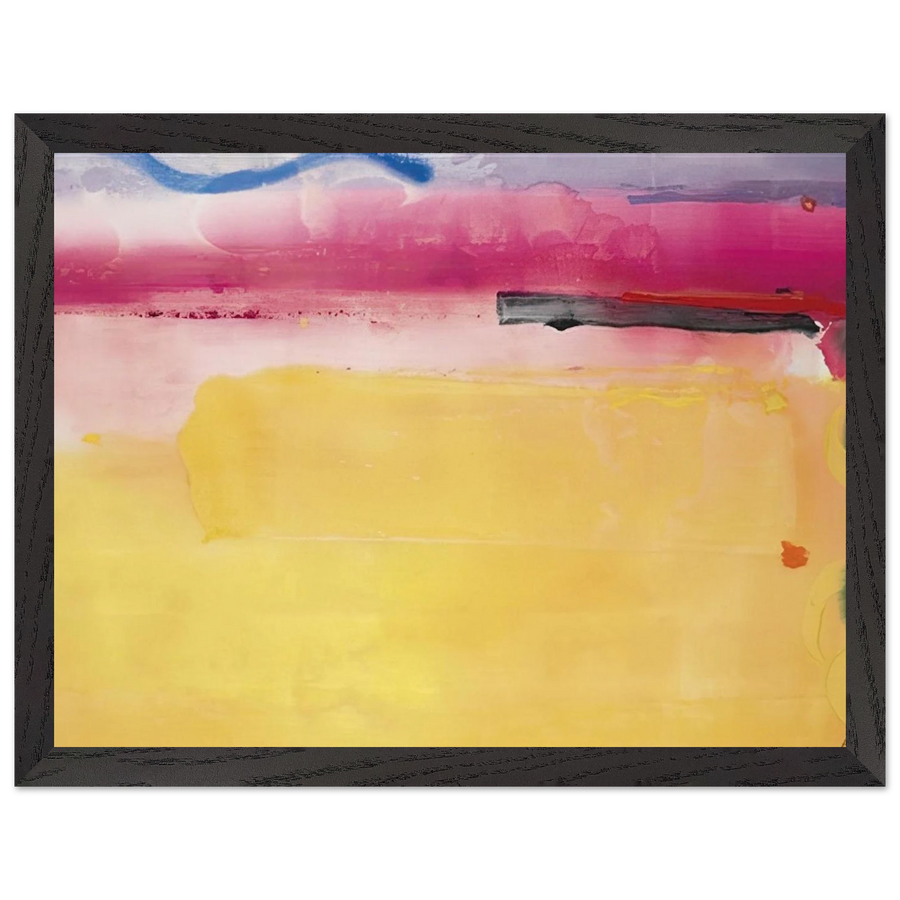 Black-Eyed Susan - 1988 by Helen Frankenthaler — Framed art print at Zephyeer