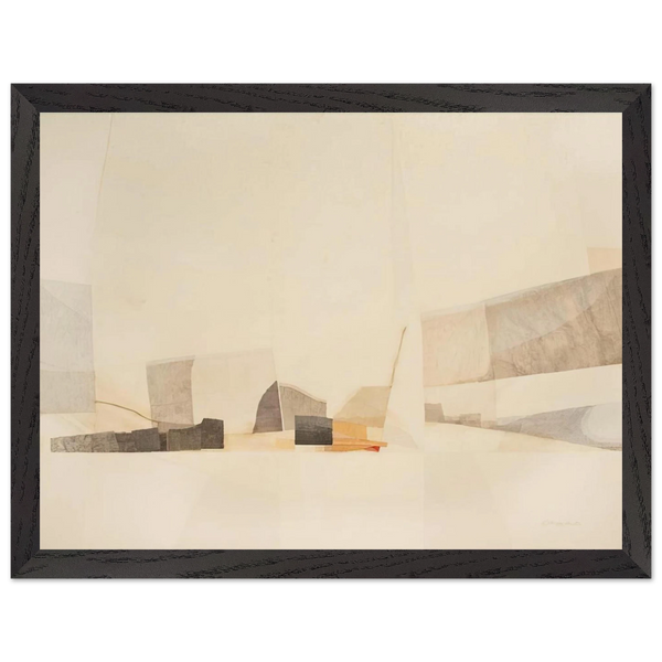 Untitled - Abstract Expressionism by Kenzo Okada — Framed art print at Zephyeer
