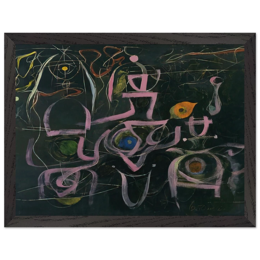 Number 3 - 1948 by Bradley Walker Tomlin — Framed art print at Zephyeer