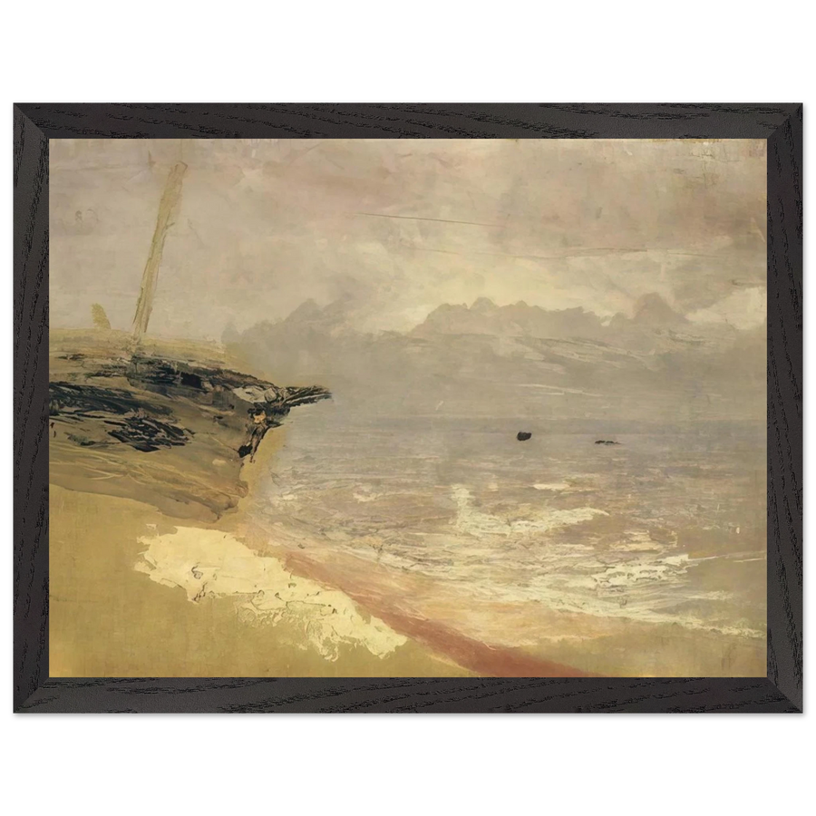 Sea. Gloomy Day by Arkhyp Kuindzhi — Framed art print at Zephyeer