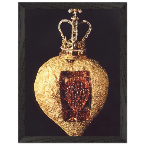 THE ROYAL HEART by Salvador Dali — Framed art print at Zephyeer
