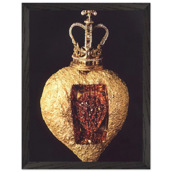THE ROYAL HEART by Salvador Dali — Framed art print at Zephyeer