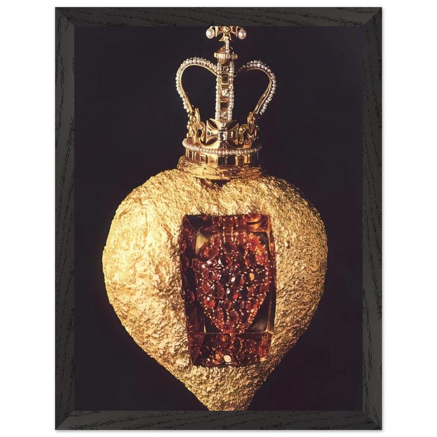 THE ROYAL HEART by Salvador Dali — Framed art print at Zephyeer