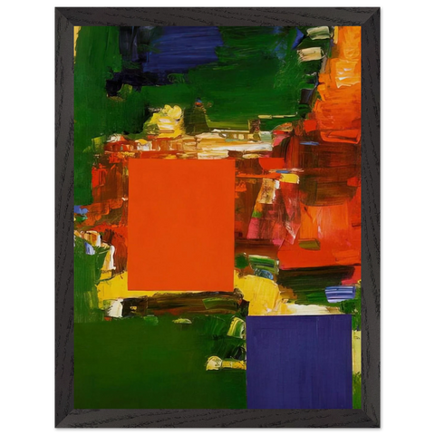 Olive Grove by Hans Hofmann — Framed art print at Zephyeer