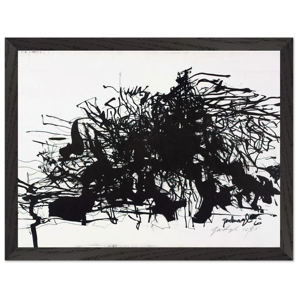 Nomads - 1960 by Robert Goodnough — Framed art print at Zephyeer