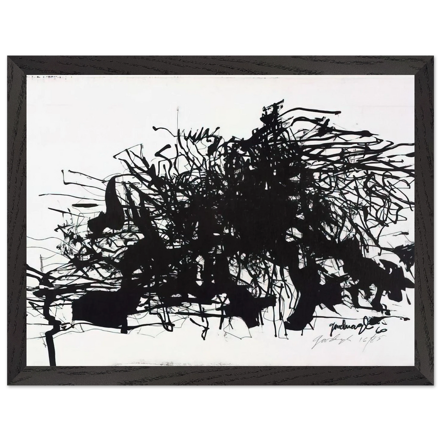 Nomads - 1960 by Robert Goodnough — Framed art print at Zephyeer