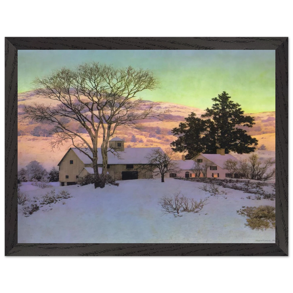 Afterglow by Maxfield Parrish — Framed art print at Zephyeer