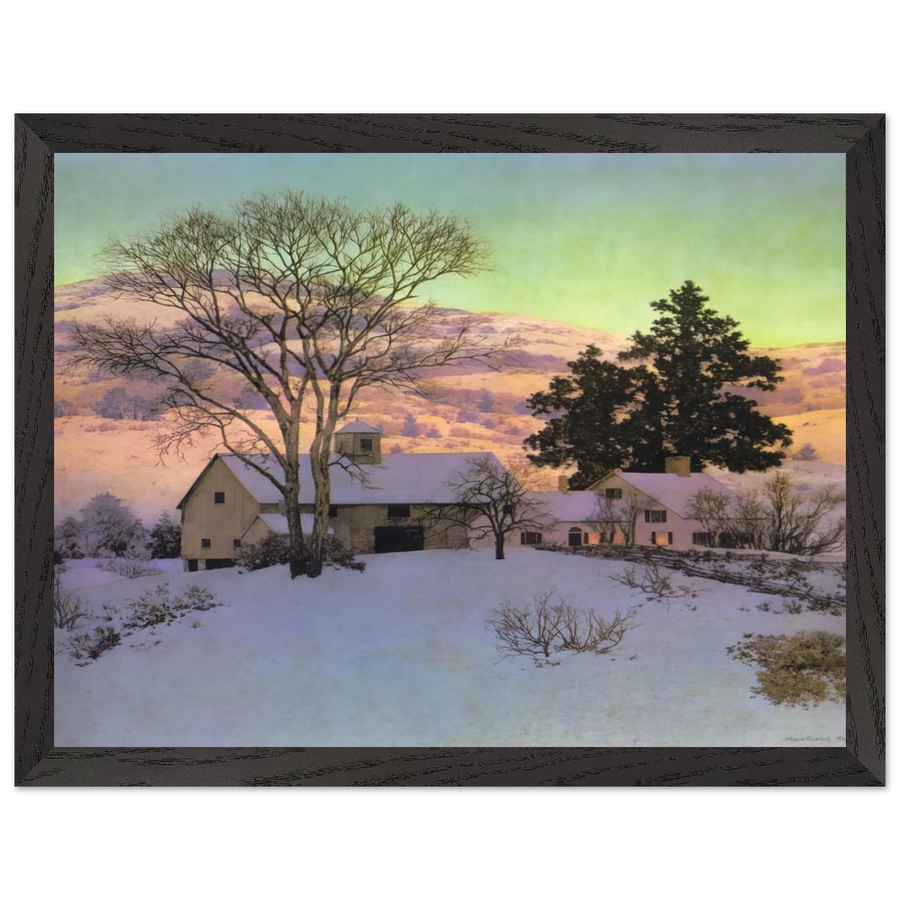 Afterglow by Maxfield Parrish — Framed art print at Zephyeer