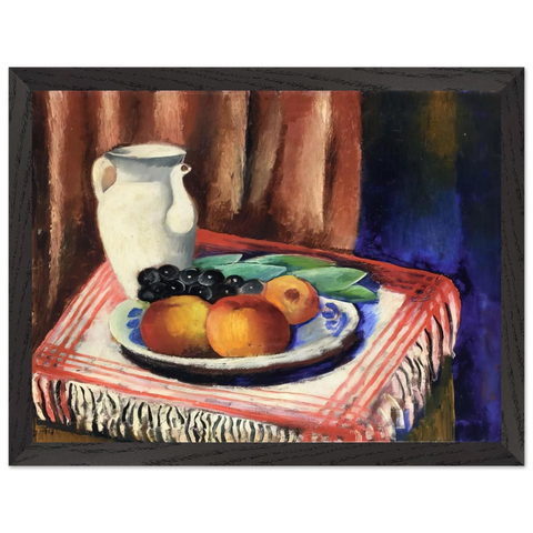 STILL LIFE WITH LEMONS 1917 by Moise Kisling — Framed art print at Zephyeer