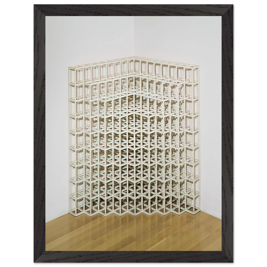 Corner Piece No. 2 by Sol LeWitt — Framed art print at Zephyeer