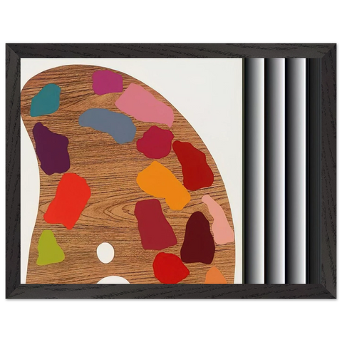 PALETTE II 1969 by Jim Dine — Framed art print at Zephyeer
