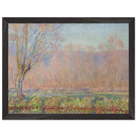 The Willows by Claude Monet — Framed art print at Zephyeer