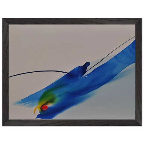 Phenomena Calling - 1969 by Paul Jenkins — Framed art print at Zephyeer