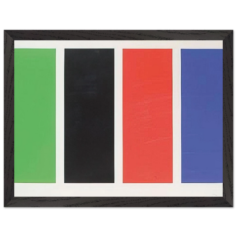 Four Panels by Ellsworth Kelly — Framed art print at Zephyeer