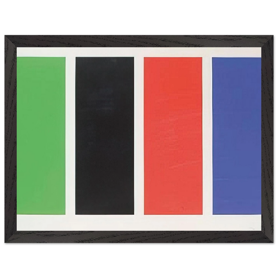 Four Panels by Ellsworth Kelly — Framed art print at Zephyeer