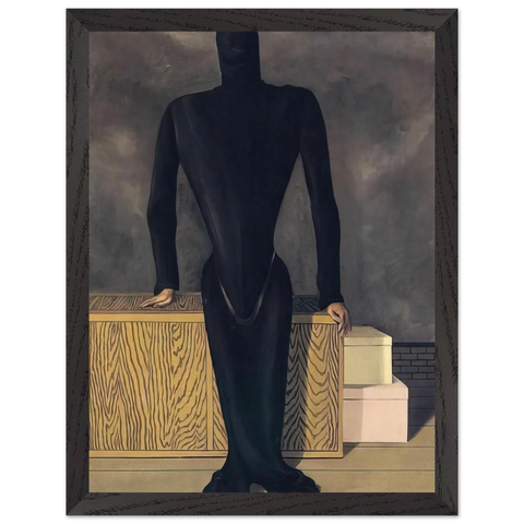 THE FEMALE THIEF 1927 by Rene Magritte — Framed art print at Zephyeer