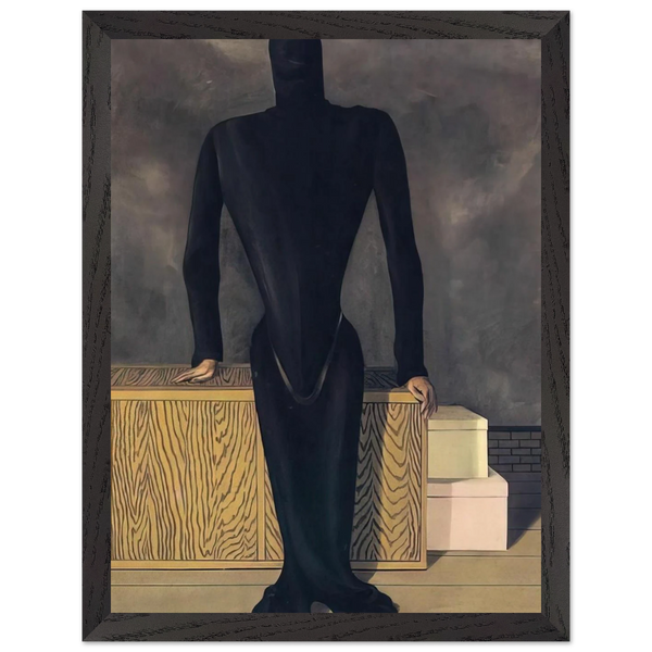 THE FEMALE THIEF 1927 by Rene Magritte — Framed art print at Zephyeer