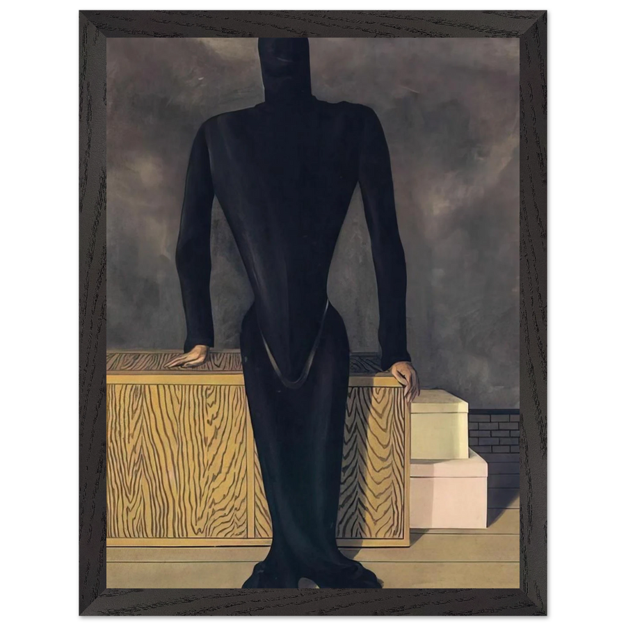 THE FEMALE THIEF 1927 by Rene Magritte — Framed art print at Zephyeer