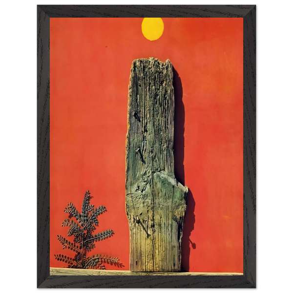 Red Forest by Max Ernst — Framed art print at Zephyeer