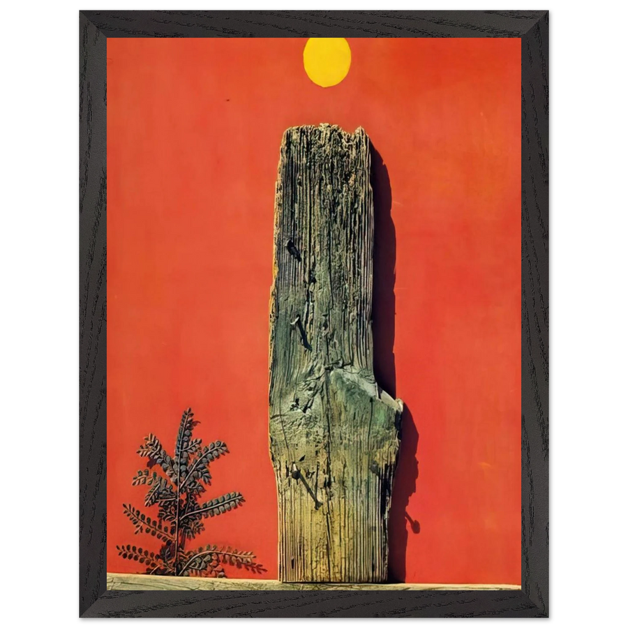 Red Forest by Max Ernst — Framed art print at Zephyeer