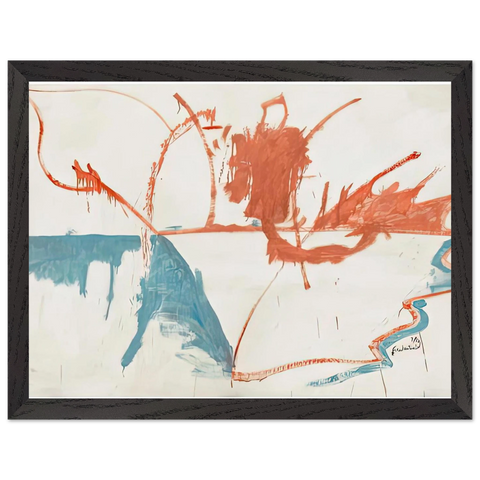 French Horizon, 1958- by Helen Frankenthaler — Framed art print at Zephyeer