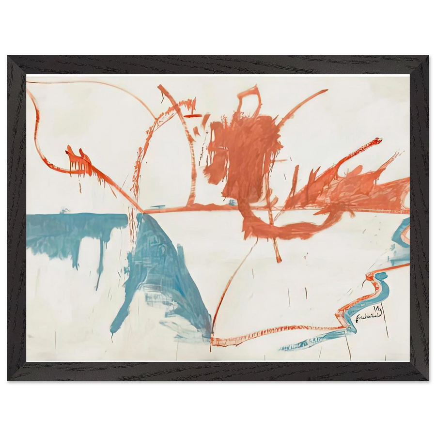 French Horizon, 1958- by Helen Frankenthaler — Framed art print at Zephyeer