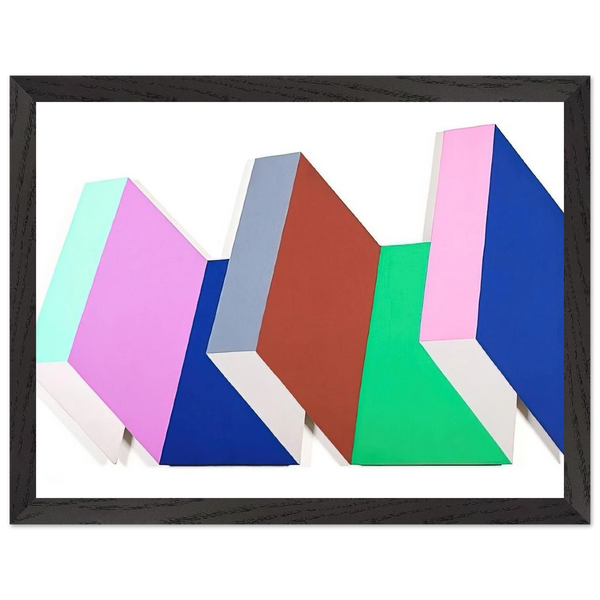 Fold One - 1968 by Thomas Downing — Framed art print at Zephyeer