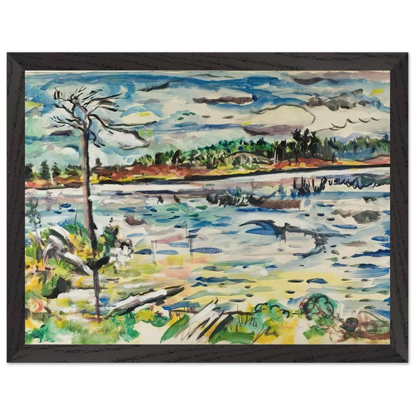 MICHIGAN SUMMER DAYS by Ivan Albright — Framed art print at Zephyeer