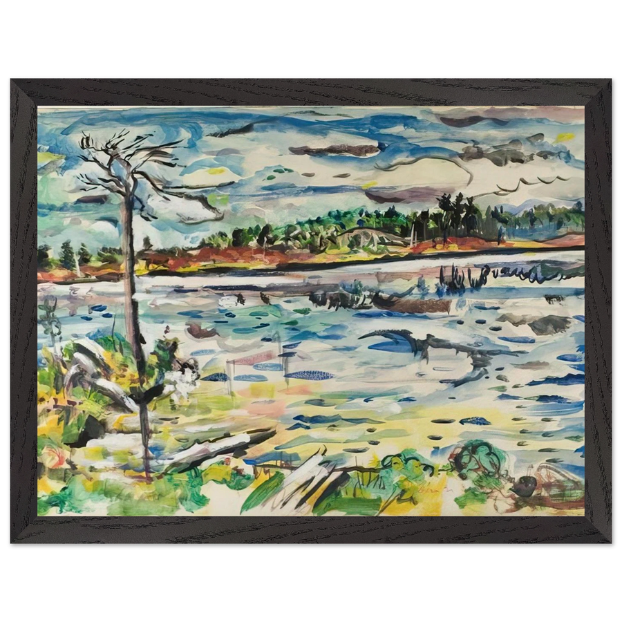 MICHIGAN SUMMER DAYS by Ivan Albright — Framed art print at Zephyeer