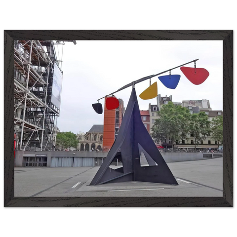 HORIZONTAL 1974 by Alexander Calder — Framed art print at Zephyeer