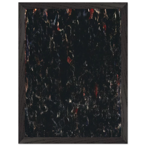 Untitled  Black Clouds by Sam Francis — Framed art print at Zephyeer