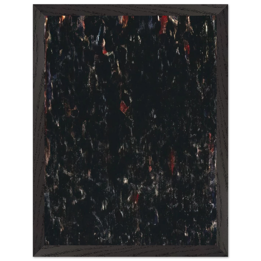 Untitled  Black Clouds by Sam Francis — Framed art print at Zephyeer