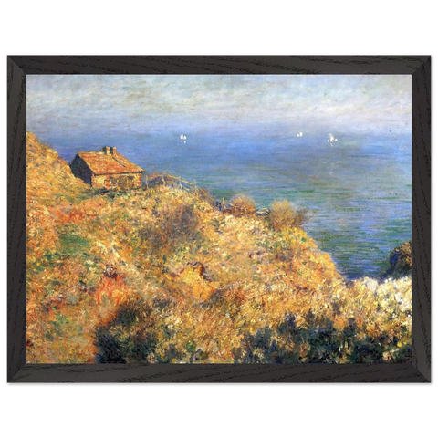 Fisherman's House at Varengeville by Claude Monet — Framed art print at Zephyeer