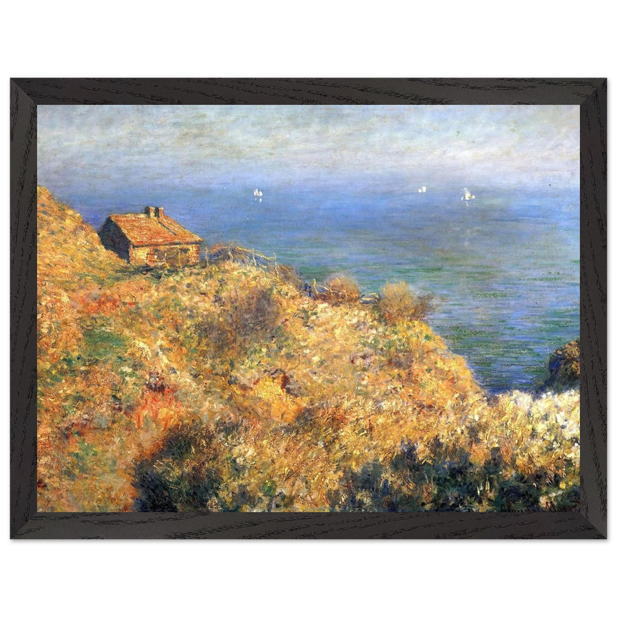 Fisherman's House at Varengeville by Claude Monet — Framed art print at Zephyeer