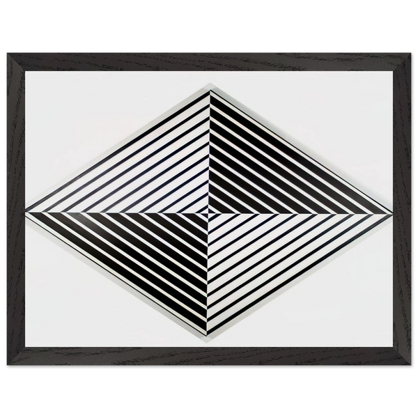 Black and White - 1952 by Carmen Herrera — Framed art print at Zephyeer