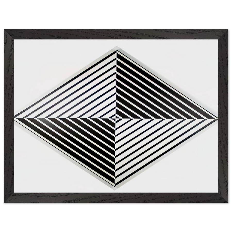 Black and White - 1952 by Carmen Herrera — Framed art print at Zephyeer