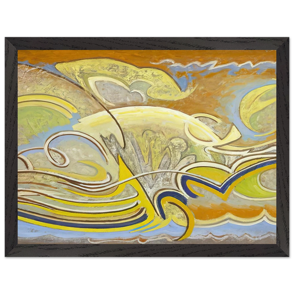 Abstraction 30 - 1955 by Lawren Harris — Framed art print at Zephyeer