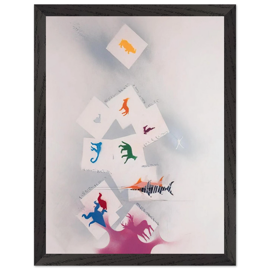 UNTITLED 2 by Alighiero Boetti — Framed art print at Zephyeer