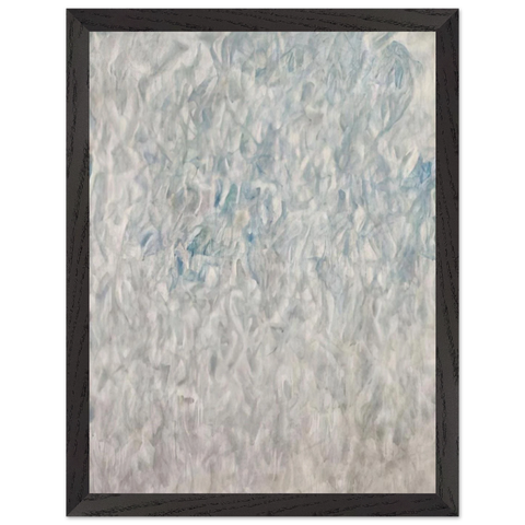 Amerika  Grey Blue by Sam Francis — Framed art print at Zephyeer