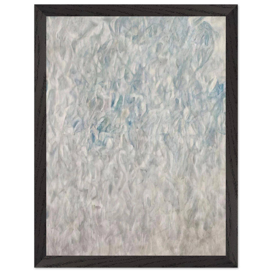 Amerika  Grey Blue by Sam Francis — Framed art print at Zephyeer