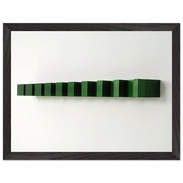 Untitled Bernstein 74-8 - 1974 by Donald Judd — Framed art print at Zephyeer