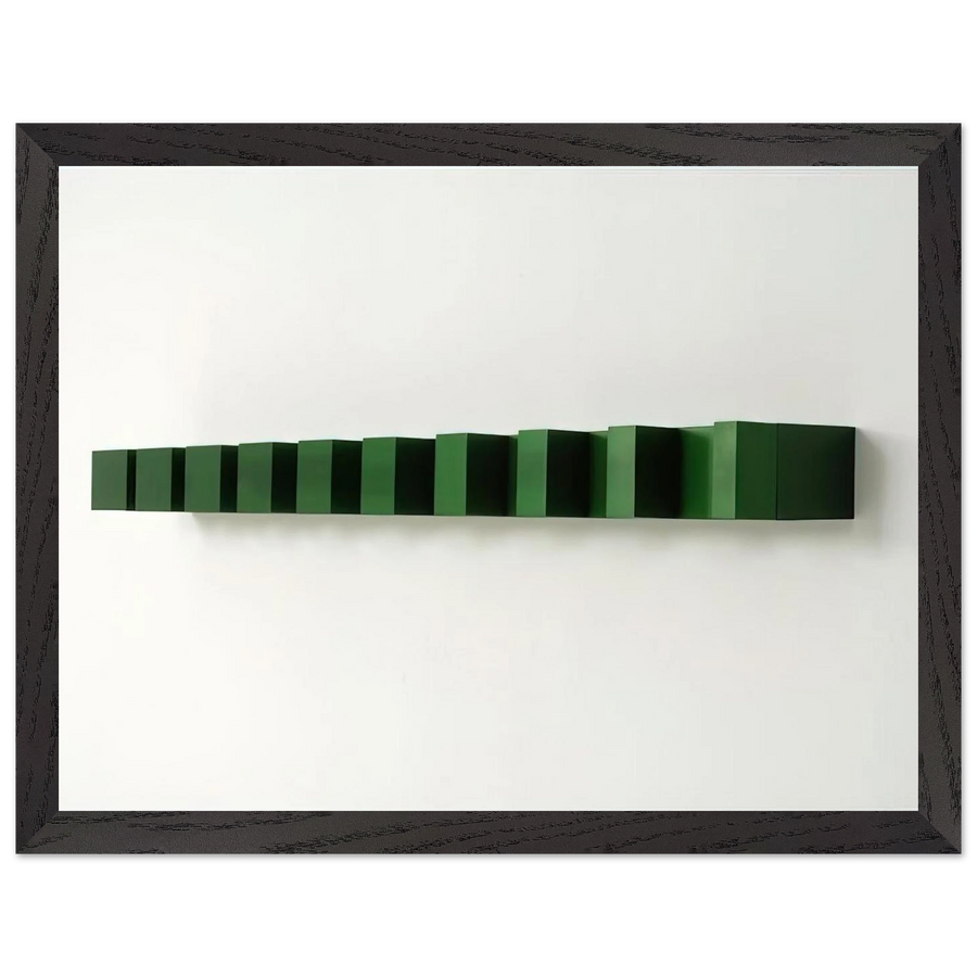 Untitled Bernstein 74-8 - 1974 by Donald Judd — Framed art print at Zephyeer