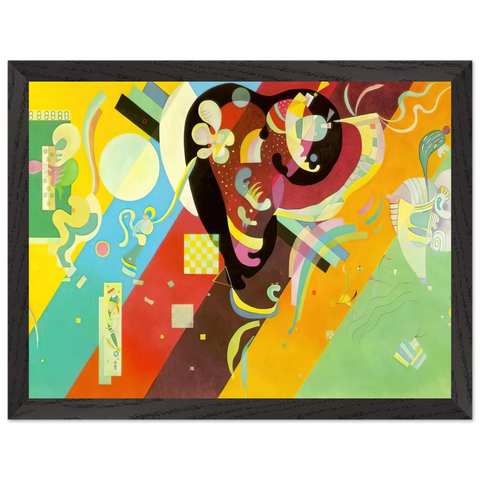 COMPOSITION IX 1936 by Wassily Kandinsky — Framed art print at Zephyeer