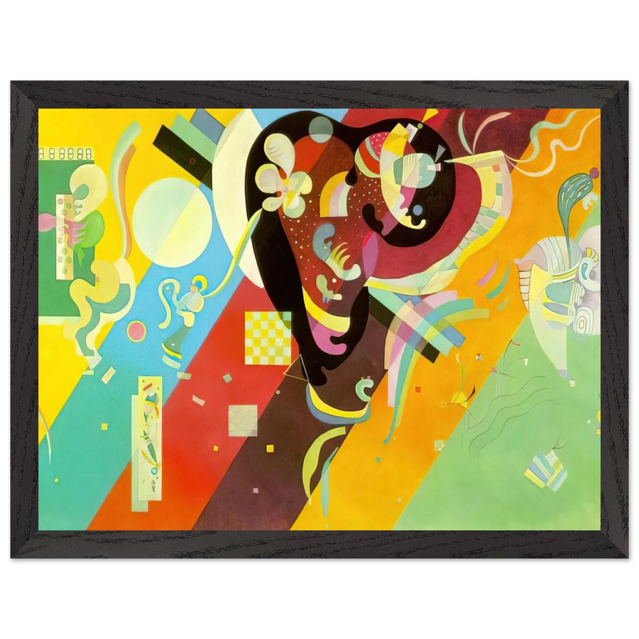 COMPOSITION IX 1936 by Wassily Kandinsky — Framed art print at Zephyeer
