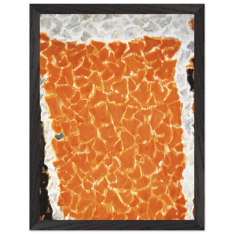 Big Orange by Sam Francis — Framed art print at Zephyeer