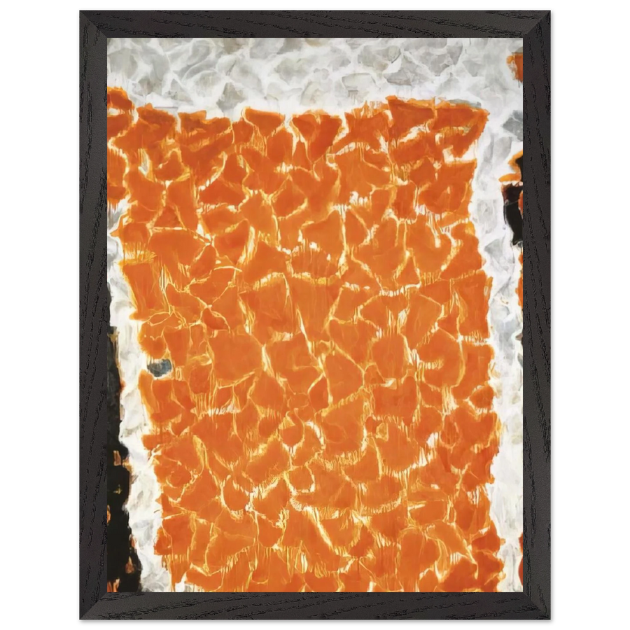Big Orange by Sam Francis — Framed art print at Zephyeer