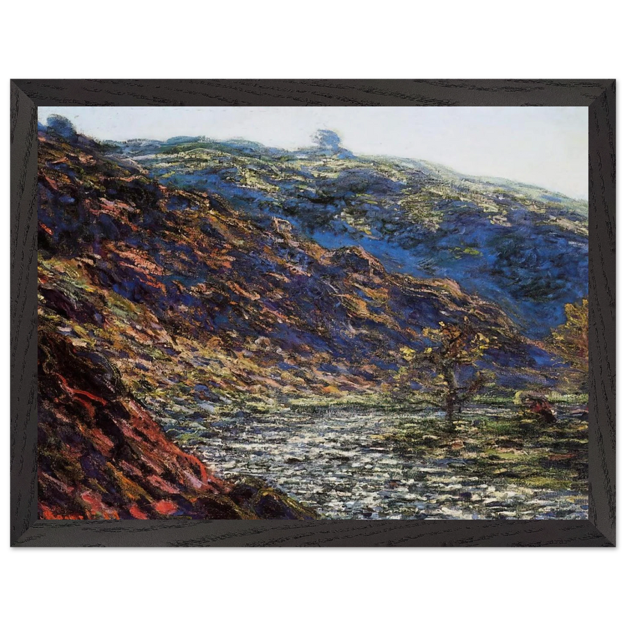 The Old Tree, Gorge of the Petite Creuse by Claude Monet — Framed art print at Zephyeer