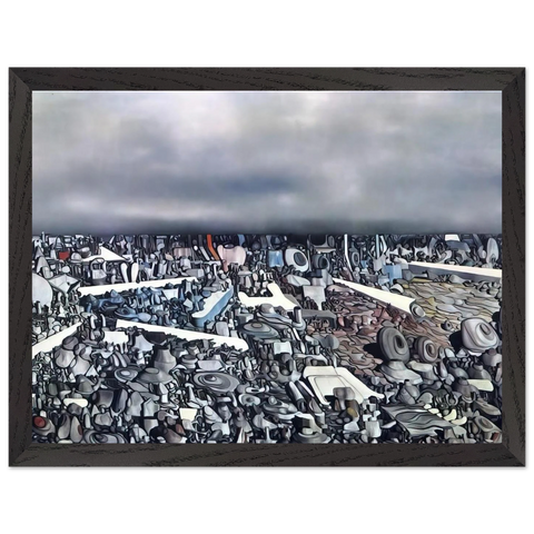 Multiplication of the Arcs by Yves Tanguy — Framed art print at Zephyeer